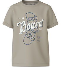 Name It T-Shirt - NkmVux - Peyote/Bord