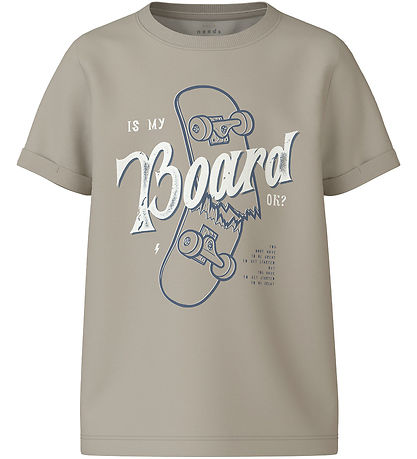Name It T-shirt - NkmVux - Peyote/bräda