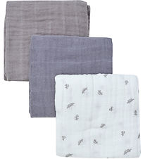 Pippi Muslin Cloths - 3-Pack - 65x65 cm - Tradewinds