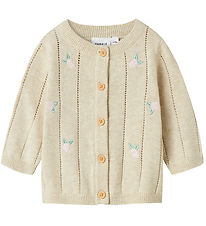 Namie It Cardigan - Gebreid - NbfHeydi - Peyote Melange