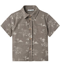 Name It Shirt - Nmmhestern - Walnut