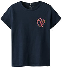 Name It T-Shirt - Nummer 1 - Navy Blazer