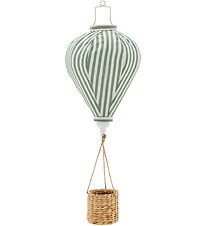 Bloomingville Heißluftballon - 65 cm - Pomp - Grün