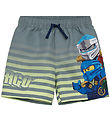LEGO® Ninjago Swim Shorts - LwAgan 305 - Light Green w. Print