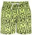 Puma Swim Shorts - Lemon/Black