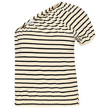 Grunt Top - GrLou - Off White/Black