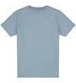 Lee T-shirt - Märke - blekt Denim