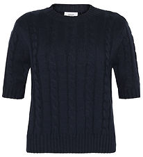 Grunt T-shirt - Knitted - Horror - Navy