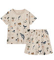 Liewood Pyjama Set - 2 Parts - Ilford - Sea Creature/Sandy