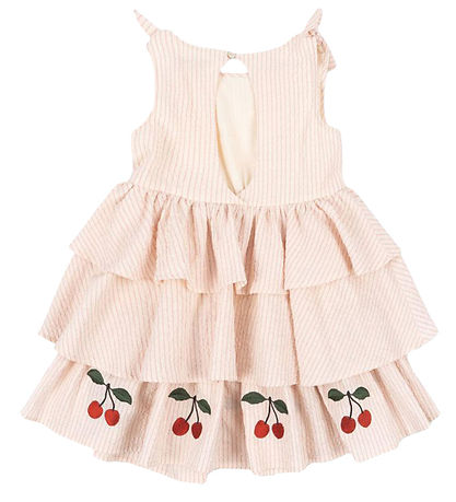 Konges Sløjd Klänning - Ellie - Peony Stripe