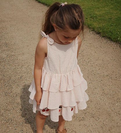 Konges Sløjd Klänning - Ellie - Peony Stripe