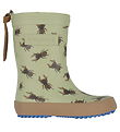 Bisgaard Rubber Boots - Brown Beetles