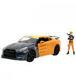 Jada Car w. Figure - Naruto - Naruto & 2009 Nissan GT-R (R35) - 