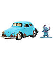 Jada Car w. Figure - Disney - Stitch & 1959 VW Beetle - 1:32