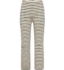 Grunt Trousers - GRBina - Off White/Black