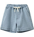 Sofie Schnoor Stuttbuxur - Stormur - Blue Denim Stripe
