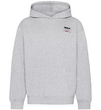 Grunt Hoodie - GRHenri - Snow Melange w. Print