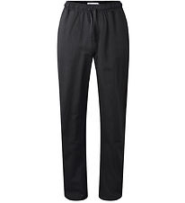 Hound Trousers - Cotton/Linen - Black