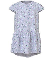 Name It Dress - NmfVigga - Noos - Purple Heather/Bow Ties