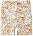 Name It Bicycle Shorts - NmfVayo - Bright White w. Flowers