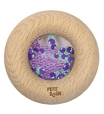 Jouet sensoriel Boum Petit - Bois - Donut - Aubergines
