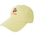 Lil' Boo Copenhagen Cap - Cherry - Light Yellow