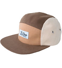 Lil' Boo Copenhagen Keps - Block Brown 5-panel - Brun