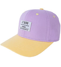 Lil' Boo Copenhagen Keps - Organic Blockera Snapback - Lila/Gul