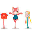 Lilliputiens Badspeelgoed - 3-pack - Jeanne en haar badvrienden