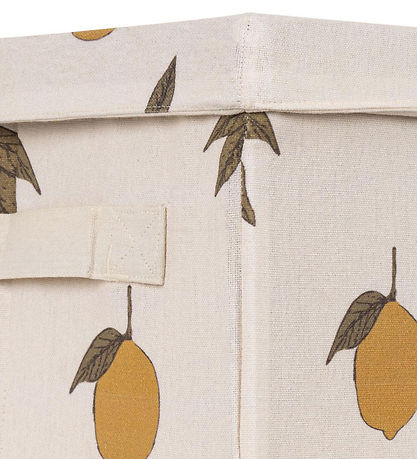 Konges Sløjd Storage Basket - Little - Lemon