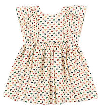Konges Sløjd Kleid - Evia Bow - Coeur Color