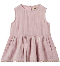 Wheat Top - Muslin - Bea - Lavender Mist w. Lace