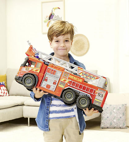 Dickie Toys Fire truck - Giant Fire Truck - Light/Sound