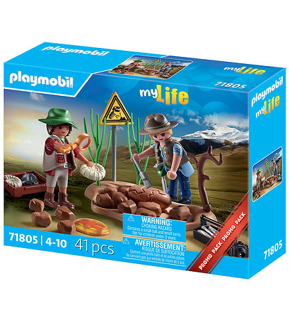 Playmobil My Life - Paleontology excavation - 71805 - 41 Parts