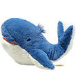 Steiff Soft Toy - 28cm - Tory Blue Whale - Medium+ Blue