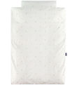 Nørgaard Madsens Bedding - Junior - White w. Beige Leaves