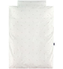Nørgaard Madsens Bedding - Junior - White w. Beige Leaves