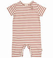 Petit Piao Summer Romper - Sum - Withered Rose/Off White