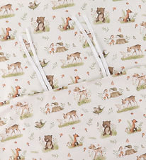 Nørgaard Madsens Bedding - Baby - Beige w. Bambi/Bear/Fox