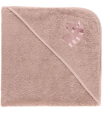Nørgaard Madsens Baby towel - 75x75 cm - Mauve w. Unicorn