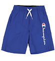 Champion Swim Shorts - Blue w. Logo