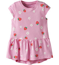 Name It Dress - NmfVigga - Noos - Pink Frosting/Strawberry
