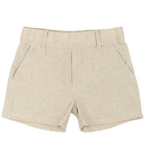 The New Siblings Shorts - Cotton/Linen - TnstOren - Oatmeal