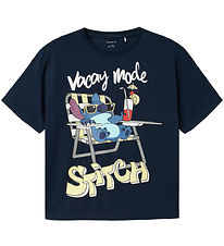 Name It T-shirt - NkmAbbu - Marinblå Blazer
