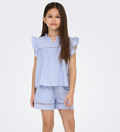 Kids Only Top - KogDaimi - Cashmere Blue/White