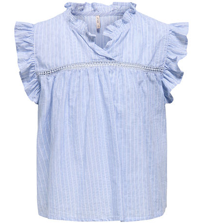 Kids Only Top - KogDaimi - Cashmere Blue/White