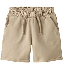 Lil' Atelier Sweat Shorts - NmmOmads - Irish Cream