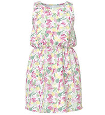 Name It Jurk - NkfVigga - Bright White/Tropisch