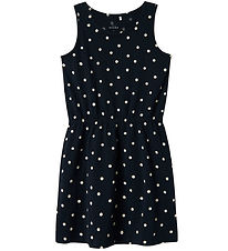 Name It Jurk - NkFVigga - Dark Sapphire/Dot