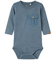 Name It Romper l/s - Modaal - NbmHowel - Blue Mirage
